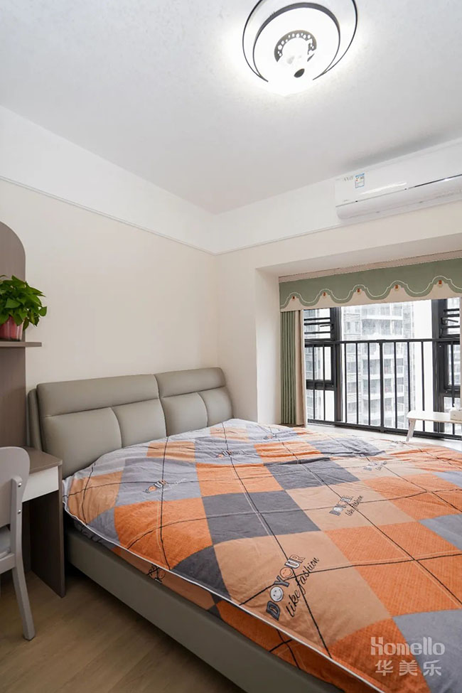 102㎡三居，寬敞橫廳結(jié)構(gòu)+實(shí)用軟裝搭配，打造簡約溫馨之家